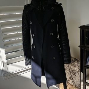 BCBG Max Azaria Military Coat